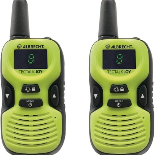 Albrecht Tectalk Gioia, coppia con presa di ricarica micro-USB e clip da cintura