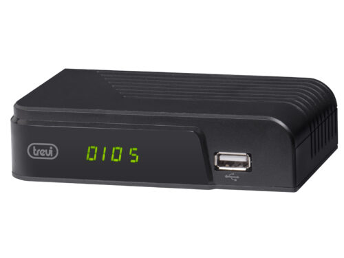 Trevi Decoder Digitale Terrestre HD DVB-T2 HEVC H.265 10 bit HE 3365 T2