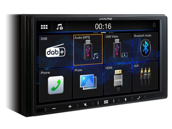 ALPINE iLX-W690D Digital Media Station da 7”, Sintonizzatore Radio DAB+ , compatibilità Apple CarPlay e Android Auto iL