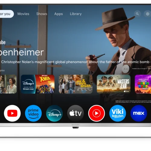 Sharp Google TV™ 43″ 4K Ultra HD QLED