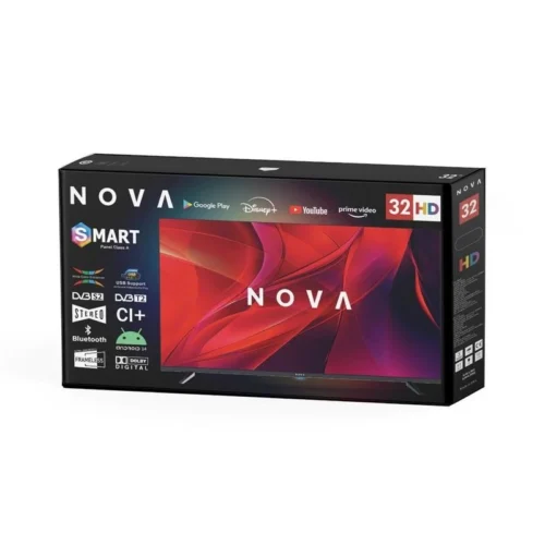 NOVA SMART TV  32" HD CON BLUETOOTH ANDROID 14