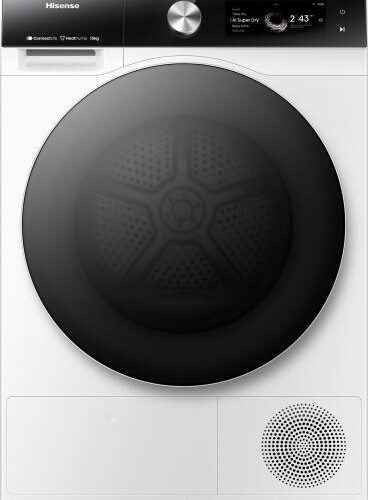 HISENSE Asciugatrice DH7S107BW 10KG WIFI FUNZIONE VAPORE