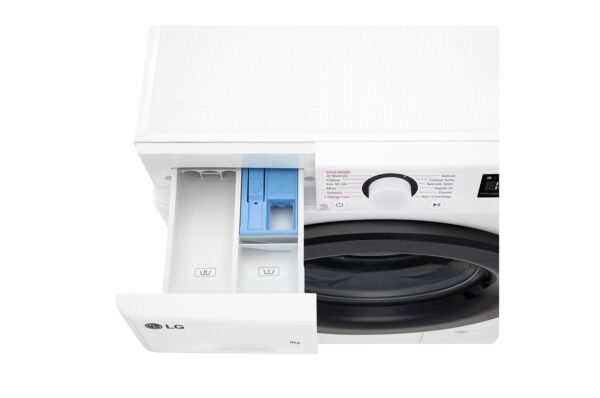 Lavatrice slim 8kg AI DD™ | Serie R3 Classe A-10% | 1200 giri, Lavaggio a vapore, Lavaggio con AI, Direct Drive | White - immagine 2