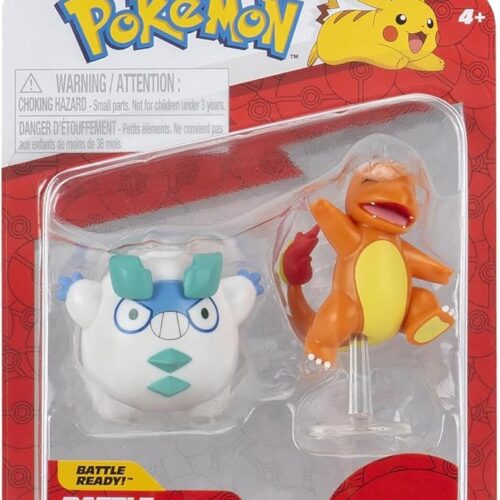Pokémon Battle Figure 2 Pack (Galarian Darumaka & Charmander #5) W19