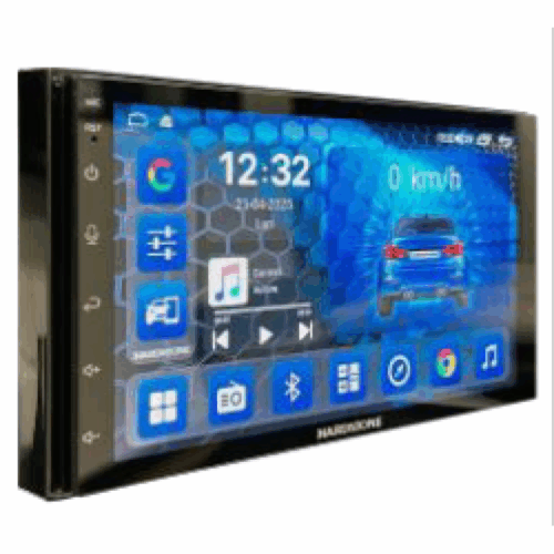 Hardstone Autoradio 2DIN 7 Pollici Android Qled 8 core 8gb ram 128gb Applecarplay 4G LTE