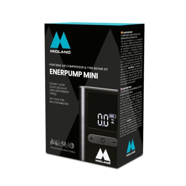 Enerpump mini - power bank con compressore ad aria - immagine 3