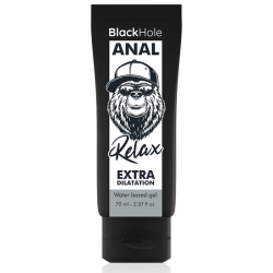 BLACK HOLE GEL LUBRIFICANTE ANALE DILATATORE RILASSANTE A BASE ACQUA 70ML