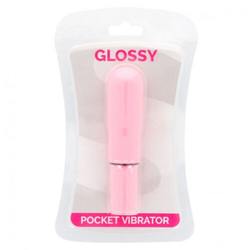 GLOSSY VIBRATORE TASCABILE LUCIDO ROSA